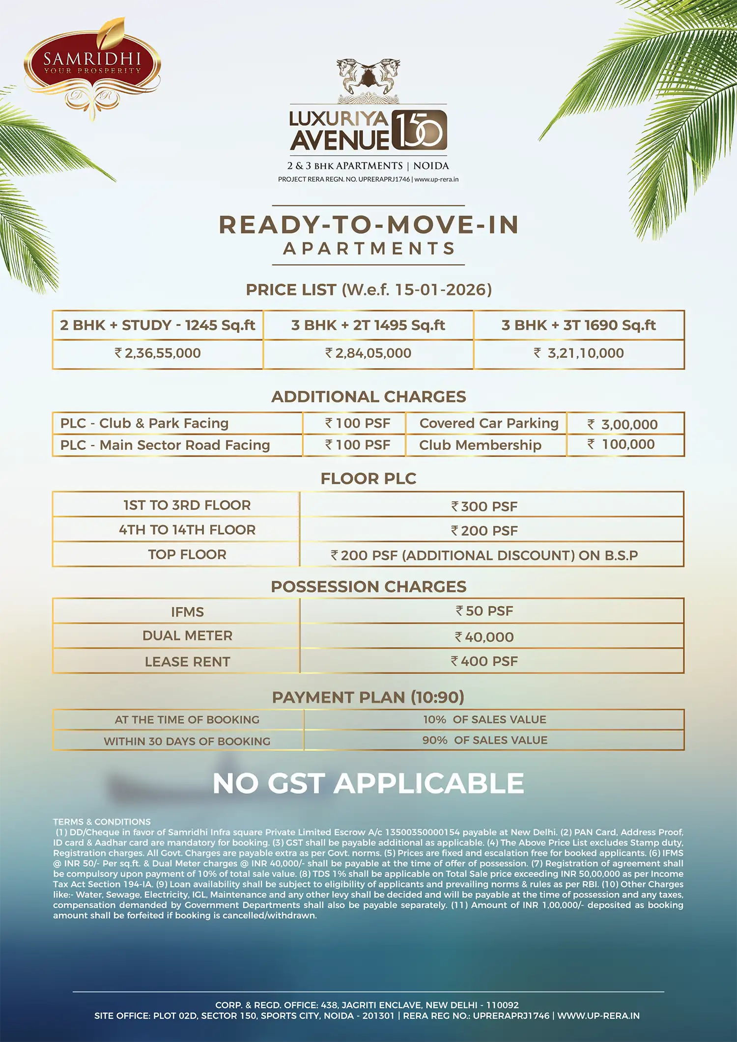 Samridhi Luxuriya Avenue - Buy Residential Property in Noida